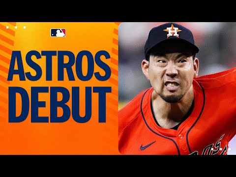 8 STRAIGHT STRIKEOUTS! Yusei Kikuchis memorable debut with the Astros (11 K!) | 菊池雄星