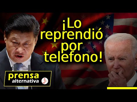 Xi le canta sus verdades a Biden en nueva llamada telefonica