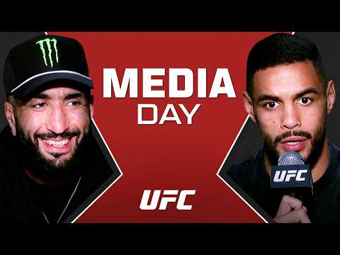 Im Going To Knock Him Out! | UFC Vegas 118 Media Day