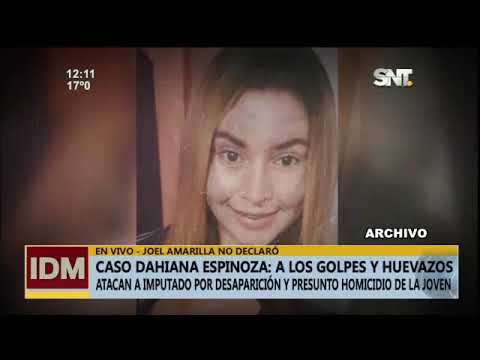 Caso Dahiana Espinoza: A los golpes y huevazos en la fiscalía