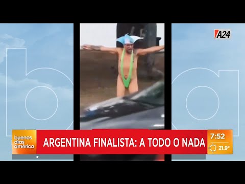 Los desopilantes y peligrosos festejos de los argentinos I A24
