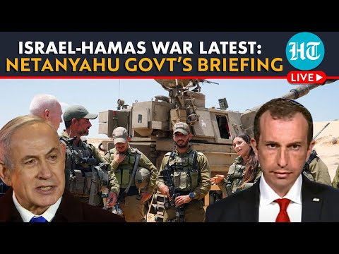 LIVE | Netanyahu Official's Press Briefing On Ceasefire Deal, Rafah Ground Offensive | #GazaWar