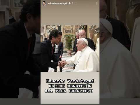 Eduardo Verástegui RECIBE BENDICIÓN del PAPA FRANCISCO en el Vaticano #elrincónguadalupano