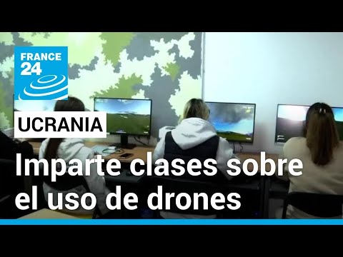 Ucrania ofrece cursos de formación en la operación de drones a adolescentes • FRANCE 24 Español