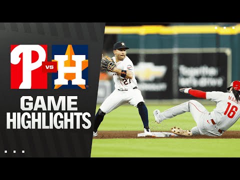 Phillies vs. Astros Game Highlights (6/25/25) | MLB Highlights