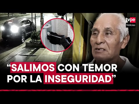 San Juan de Lurigancho: delincuentes roban S/ 10 000 a adultos mayores