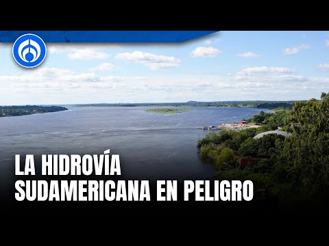 Se seca el corredor fluvial sudamericano