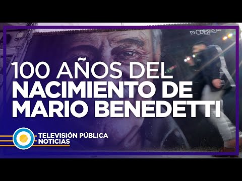 100 años del nacimiento de Mario Benedetti