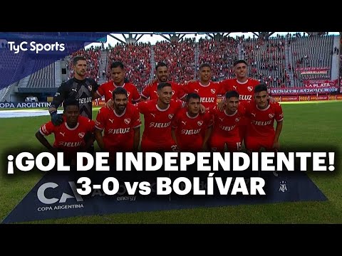 ¡GOL DE INDEPENDIENTE! 3-0 vs BOLÍVAR | COPA ARGENTINA | Matías Giménez Rojas