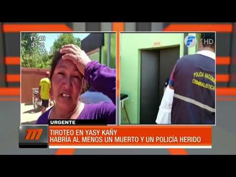Un muerto y varios heridos durante desalojo en Yasy Cañy