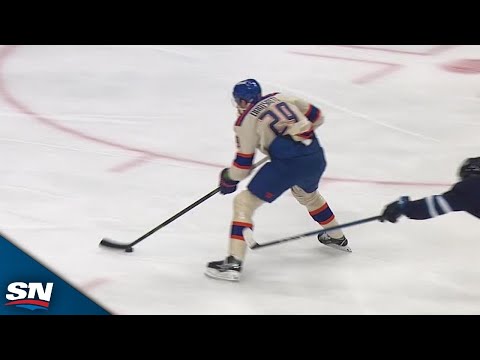 Oilers Leon Draisaitl Takes Stretch Pass And Buries Backhand For Breakaway Goal