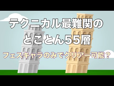 [ぷよクエ] テクニカル最難関とことん塔55層、フェス以下で挑戦