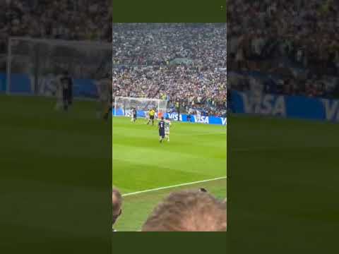 Messi en el partido contra Croacia 13 12 2022