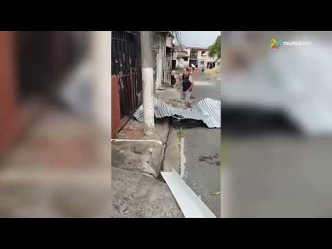 Fuertes vientos causan daños en Pavas, Costa Rica, la población lo nombra tornado
