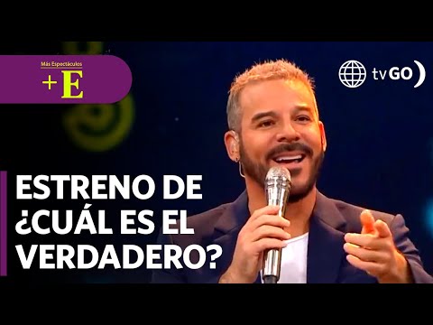 Adolfo Aguilar regresa a la conducción con ¿Cuál es el verdadero? | Más Espectáculos (HOY)