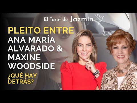 Pleito entre Ana María Alvarado y Maxine Woodside, ¿qué hay detrás?