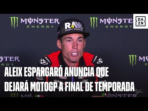 Aleix Espargaró dejará MotoGP a final de temporada: El corazón me pide pasar más tiempo en casa