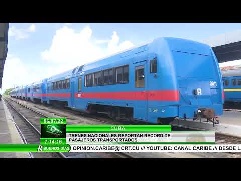Nuevas ofertas de transporte por ferrocarril para el verano en Cuba