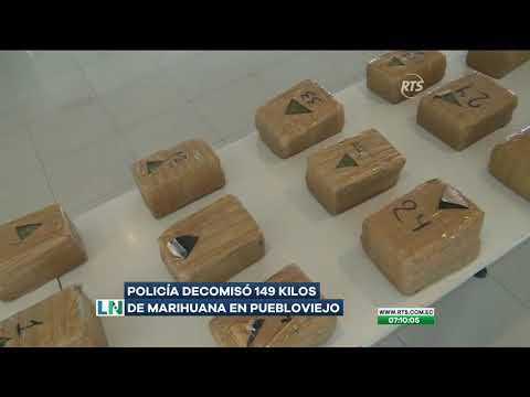 Policía decomisa 149 kilos de Marihuana en Pueblo Viejo