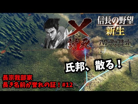 【信長の野望・新生PK】長宗我部家：長き名前が誉れの証！#12【ゆっくり実況】