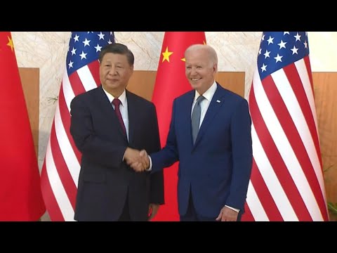 Primer cara a cara entre Biden y Xi Jinping