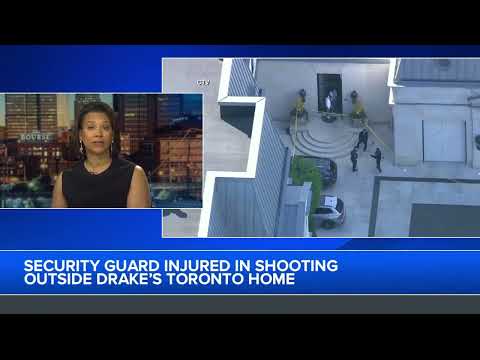Security guard shot in drive-by outside of Drake's home in Toronto
