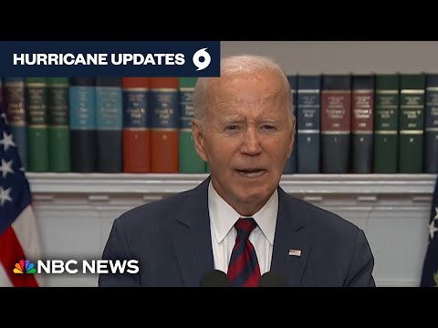 Evacuating 'could be the difference between life and death,' Biden says ahead of Milton