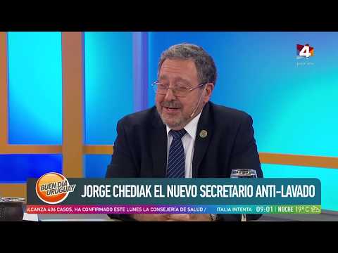 Buen día Uruguay - Jorge Chediak el nuevo secretario antilavado