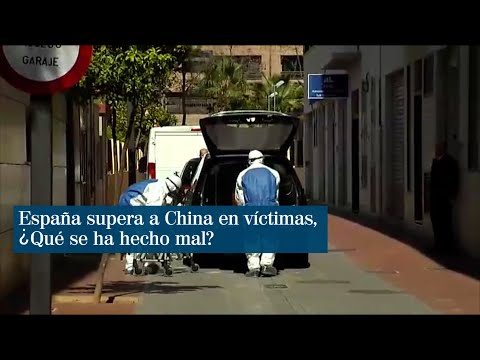 Coronavirus: ¿qué han hecho mal Italia y España para superar los muertos de China