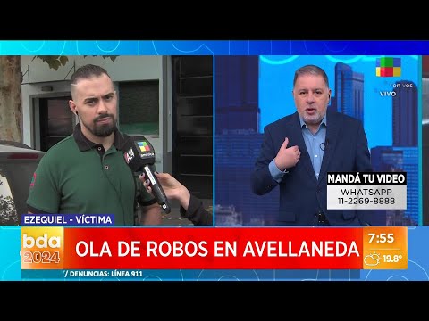 Ola de robos en Avellaneda: hablan los vecinos