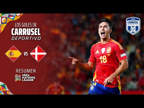 Gol de Zubimendi y líderes de grupo | El gol del España 1 - 0 Dinamarca de 'Nations League'