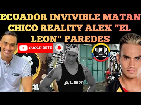 ECUADOR INVIVIBLE LE QUITAN LA VISA EX CHICO REALITY CALLE 7 ALEX EL LEON PAREDES NOTICIAS RFE TV