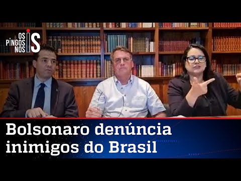Em live, Bolsonaro sobe o tom contra governadores do Nordeste