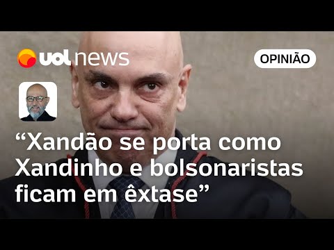 'Xandão' vira 'Xandinho' em decisão sobre Bolsonaro e bolsonaristas veem 'efeito rua', diz Josias