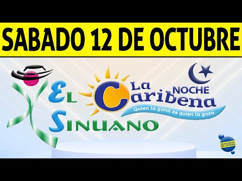 Resultados CARIBEÑA y SINUANO NOCHE del Sábado 12 de Octubre de 2024  CHANCE