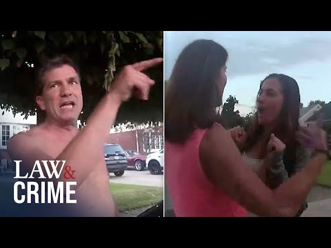 Shirtless Judge Shoves Cop for Arresting His Wife After Brawl with Neighbors