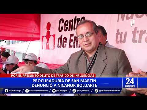 Nicanor Boluarte: Procuraduría denuncia al hermano de presidenta por presunto tráfico de influencias