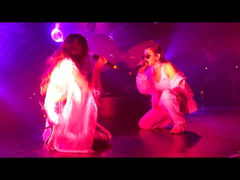 Charli XCX + Caroline Polachek - Tears LIVE HD (2018) Los Angeles El Rey Theatre