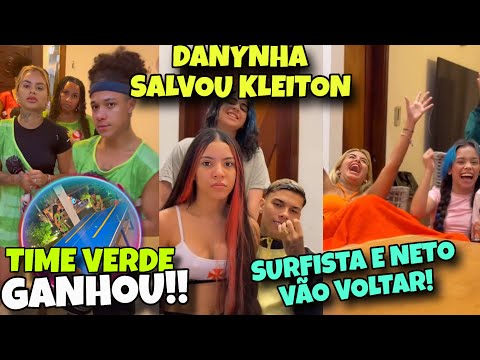 KAMYLINHA VAI TRAZER SURFISTA E NETO NOVAMENTE+ TIME VERDE GANHOU E NICOLE QUER FICAR ?