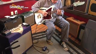 BilT SS Zaftig Sonic Blue Electric Guitar #19606—Quick 'n' Dirty