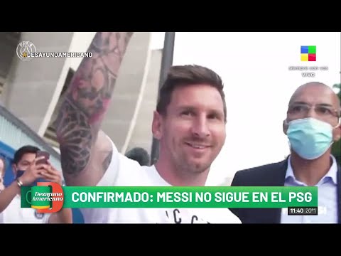 Confirmado: Lionel Messi no sigue en el PSG