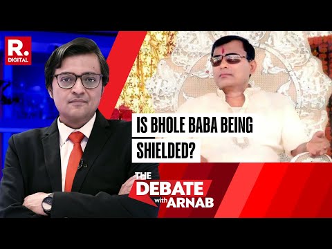 Mass Congregation Defied Permissions, Where Is Bhole Baba? | Hathras Stampede | Debate With Arnab