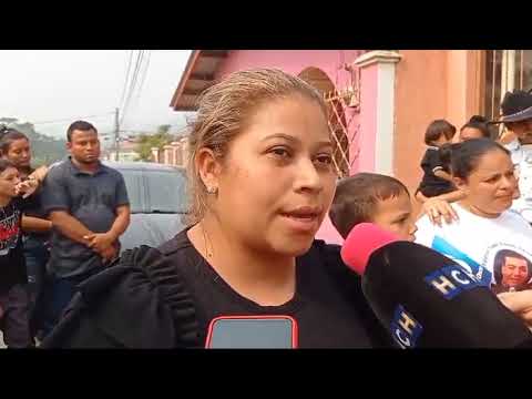 “Nadie lo fue a ver”: esposa de Maynor Suazo habla sobre el conflicto con la familia de su pareja