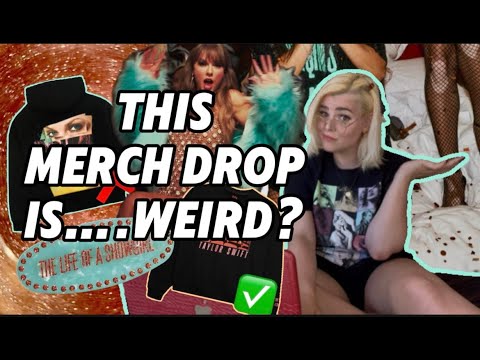 Taylor Swift The Life of a Showgirl Merch Review (or roast?)...you decide