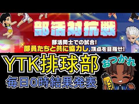 【 ハイドリ 】YTK排球部 部活対抗戦 5日目 結果発表【 ハイキュー Touch The Dream / YTK排球部 】