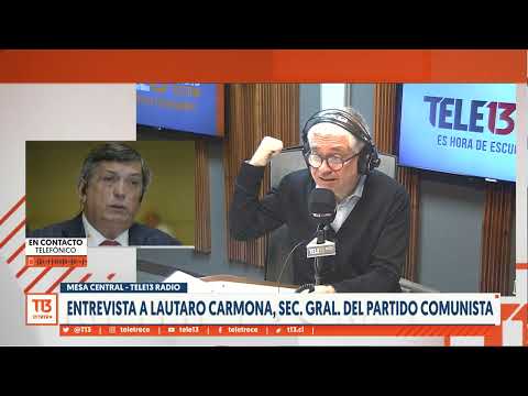 Carmona: “El Partido Comunista va a aprobar la propuesta de texto para una nueva Constitución”