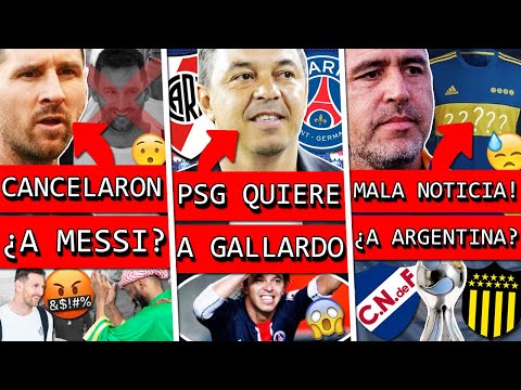 MESSI se haría ODIAR por este PAÍS+ GALLARDO al PSG?+ URUGUAY a COPA ARGENTINA+ MALA noticia en BOCA