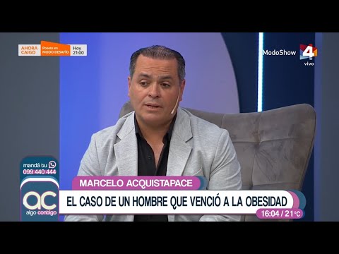 Algo Contigo - Marcelo Acquistapace y el caso de un hombre que venció la obesidad