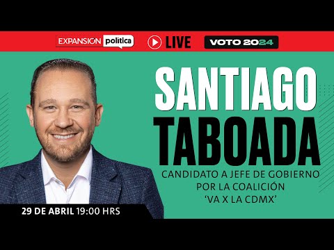 ENTREVISTA | SANTIAGO TABOADA, candidato de PRD PAN PRI, a la Jefatura de Gobierno