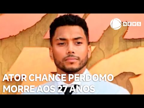 Ator Chance Perdomo morre aos 27 anos após acidente de moto